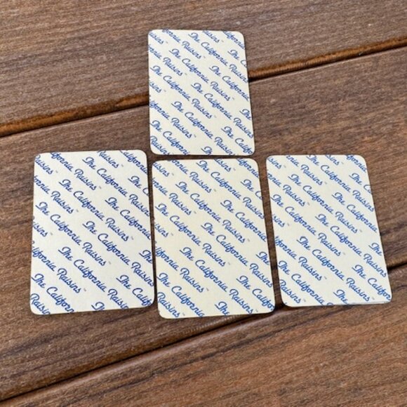 THE CALIFORNIA RAISINS CARD GAME VINTAGE 1987 - Picture 9 of 11